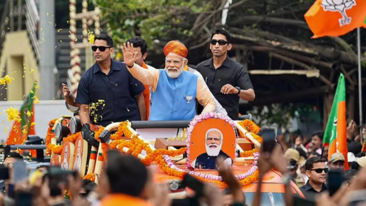 PM Modi in Bengaluru.