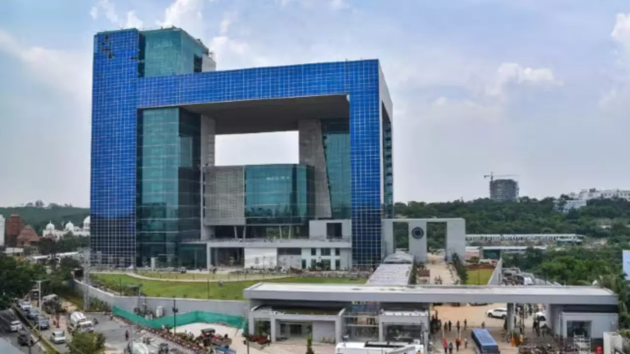 Telangana Police's Command Control Centre in Hyderabad.