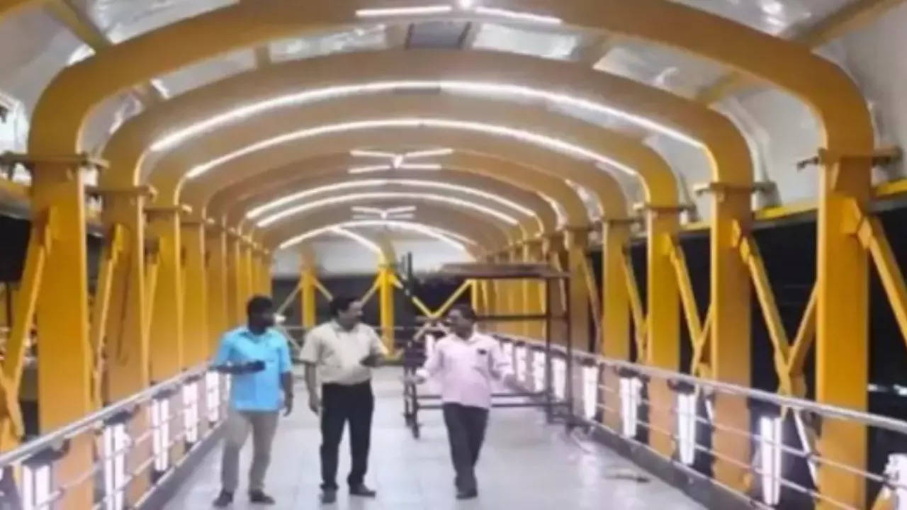 T Nagar Skywalk.