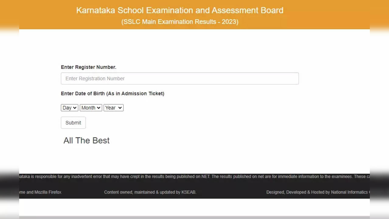 SSLC Results 2023 HighlightsSSLC Results 2023 Karnataka Link NOW ACTIVE on karresultsnicin Direct Link for Karnataka SSLC 10th Result Here