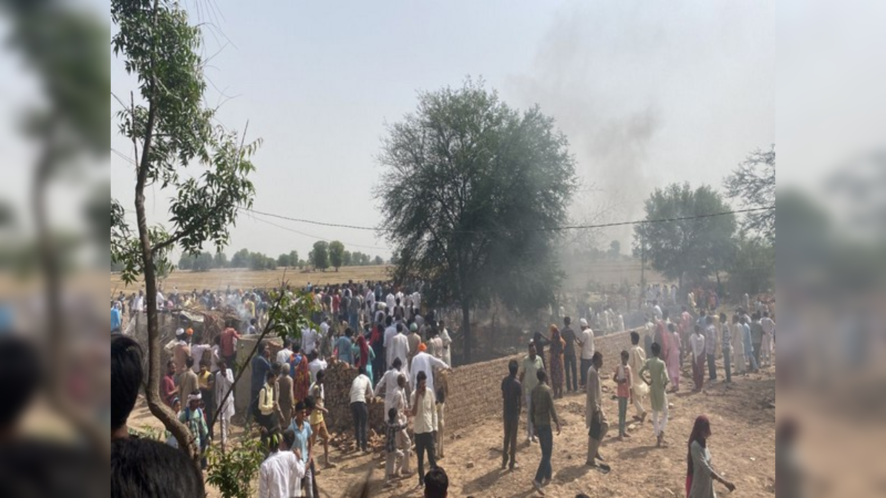 MIG Crash In Rajasthan