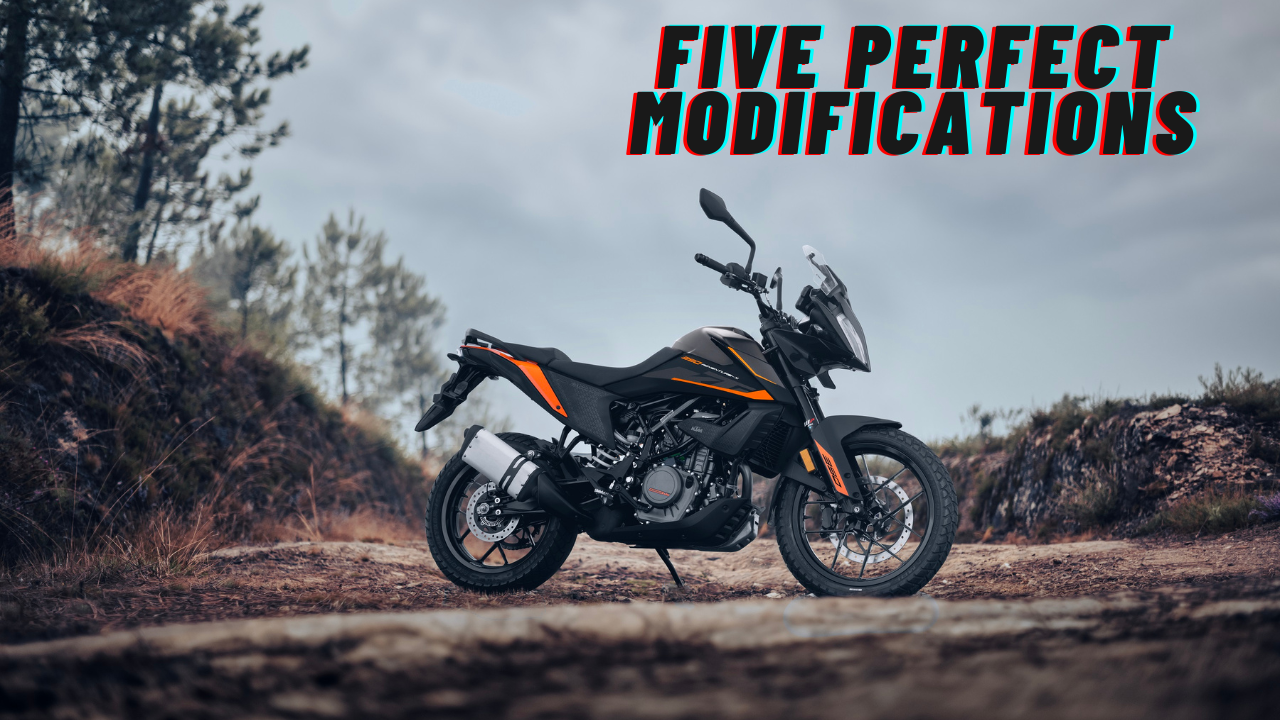 5 Perfect Modifications for The KTM ADV 390