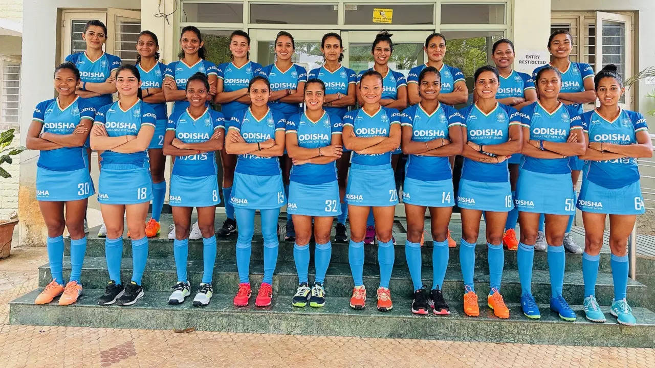 Indian Women's Hockey Team Vs Aus