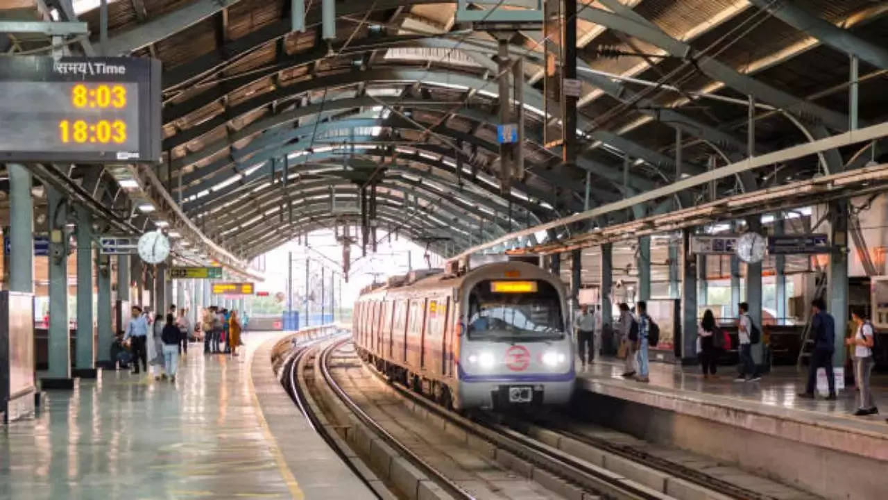 Delhi Metro.