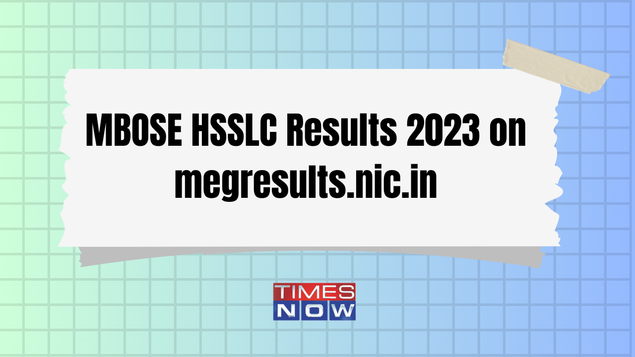 MBOSE HSSLC 2023 Result Websites