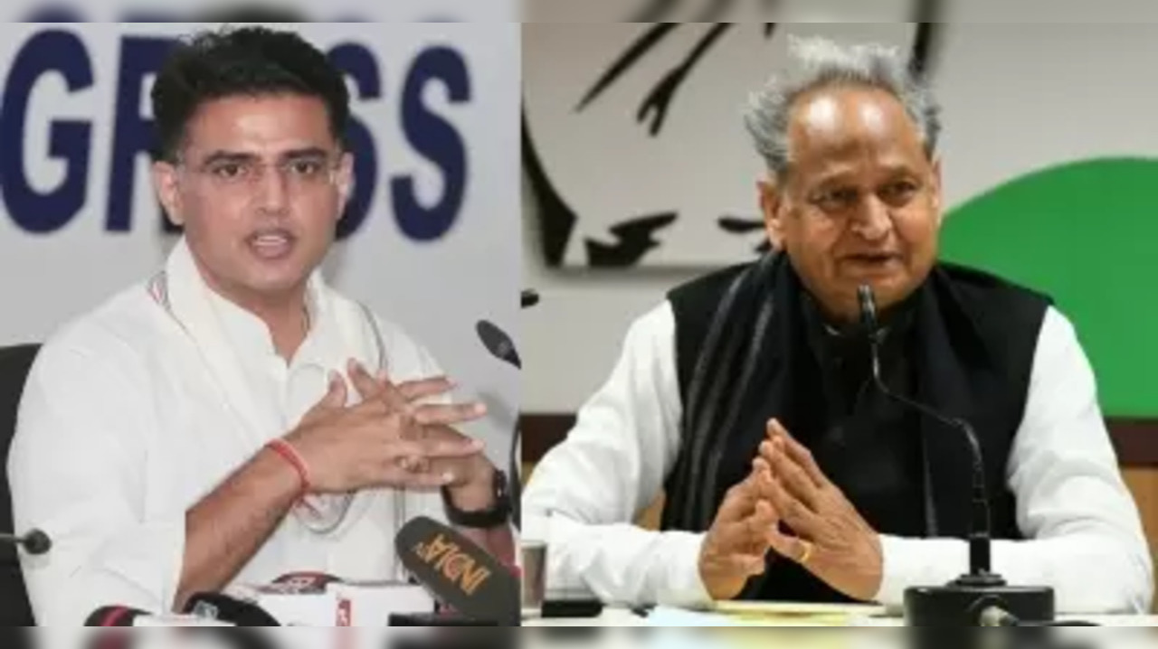 Sachin Pilot and Ashok Gehlot.