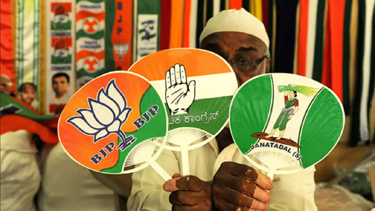 Karnataka will witness a three-cornered contest between the ruling Bharatiya Janata Party (BJP), Congress and Janata Dal (Secular).