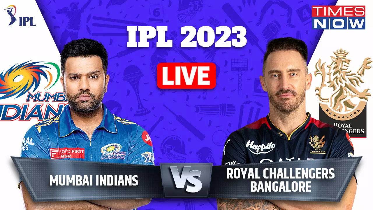 MI Vs RCB IPL 2023 HIGHLIGHTS SKY Wadhera Masterclass Help MI Clinch Big Win Over RCB