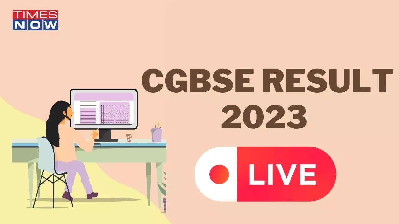 CGBSE Result 2023 Highlights Chhattisgarh Board 10th 12th Result Out at cgbsenicin Direct Link Topper Details