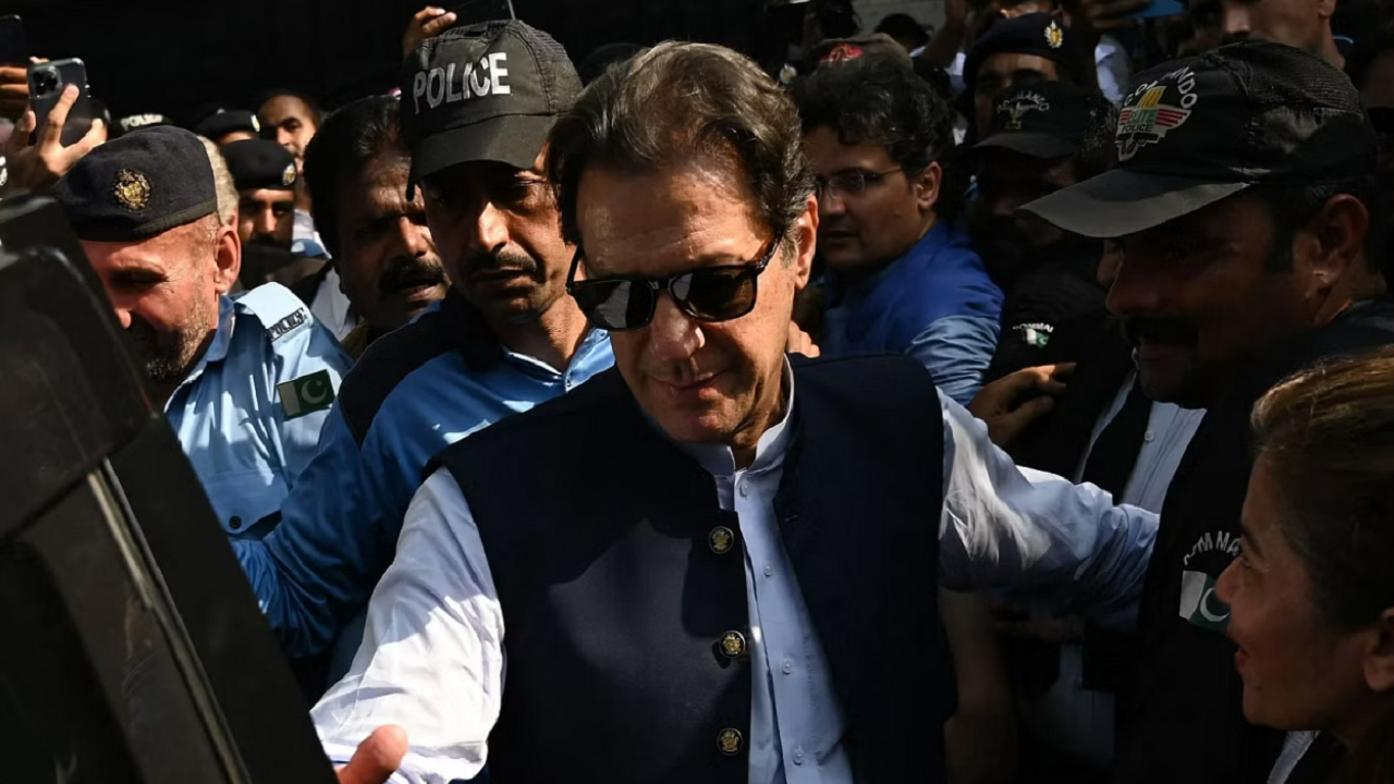 Imran Khan Was arrested on Tuesday outside the Islamabad High Court