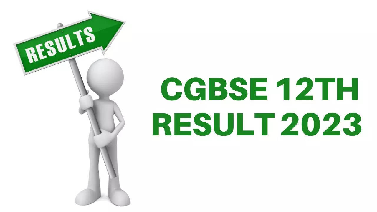 CGBSE 12th Result 2023 Date, Time