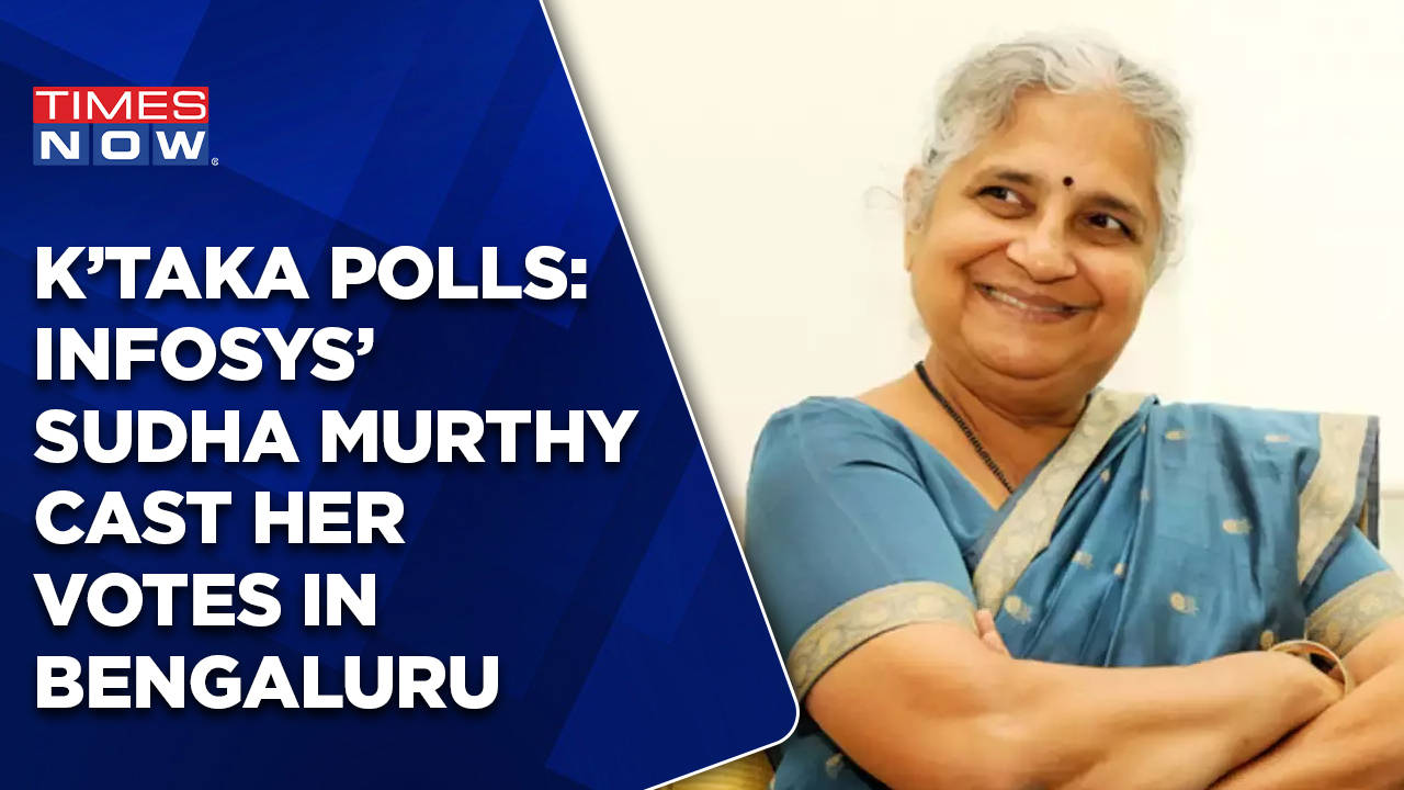 Karnataka Polls 2023 Infosys Founder Narayana Murthy Sudha Murthy Cast Their Votes In 4868