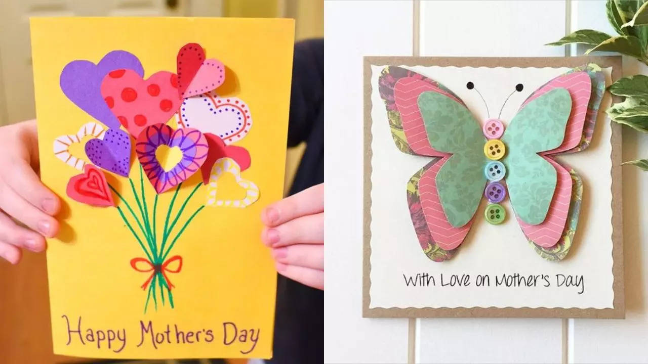 Mother's Day Special 2024 Mother's Day DIY Cards Tutorial And Ideas To