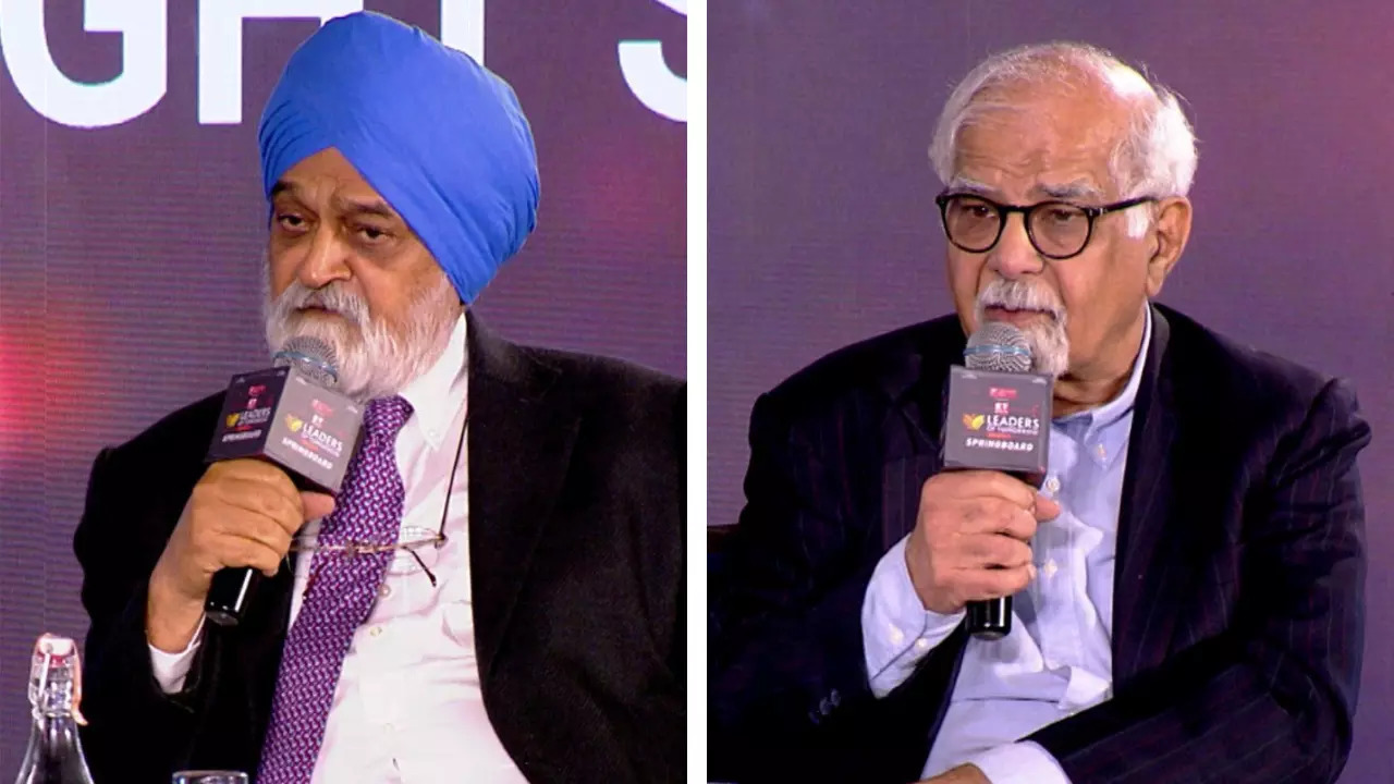 Montek Singh Ahluwalia and Surjit Bhalla