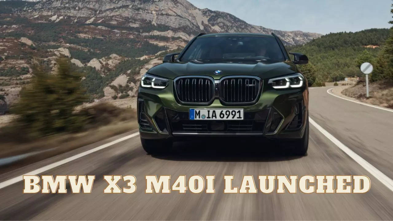 BMW X3 M40i Launched In India For Rs 86.50 lakh