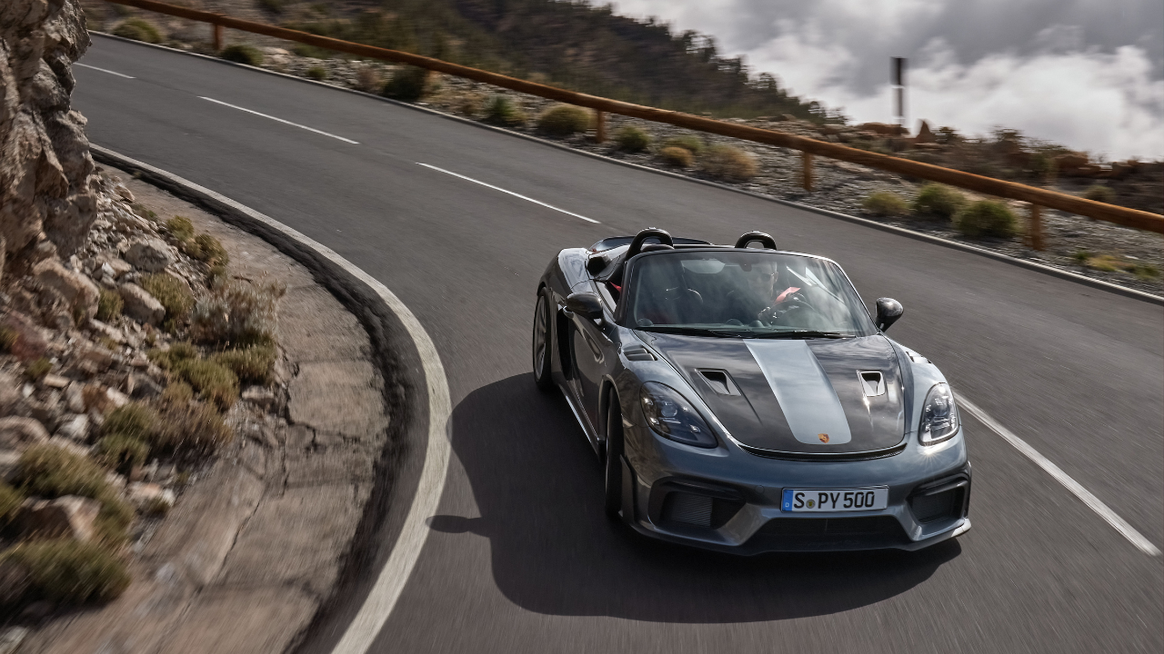 New Porsche 718 Spyder RS Launched - A Road-legal Sports Car with Motorsports technology