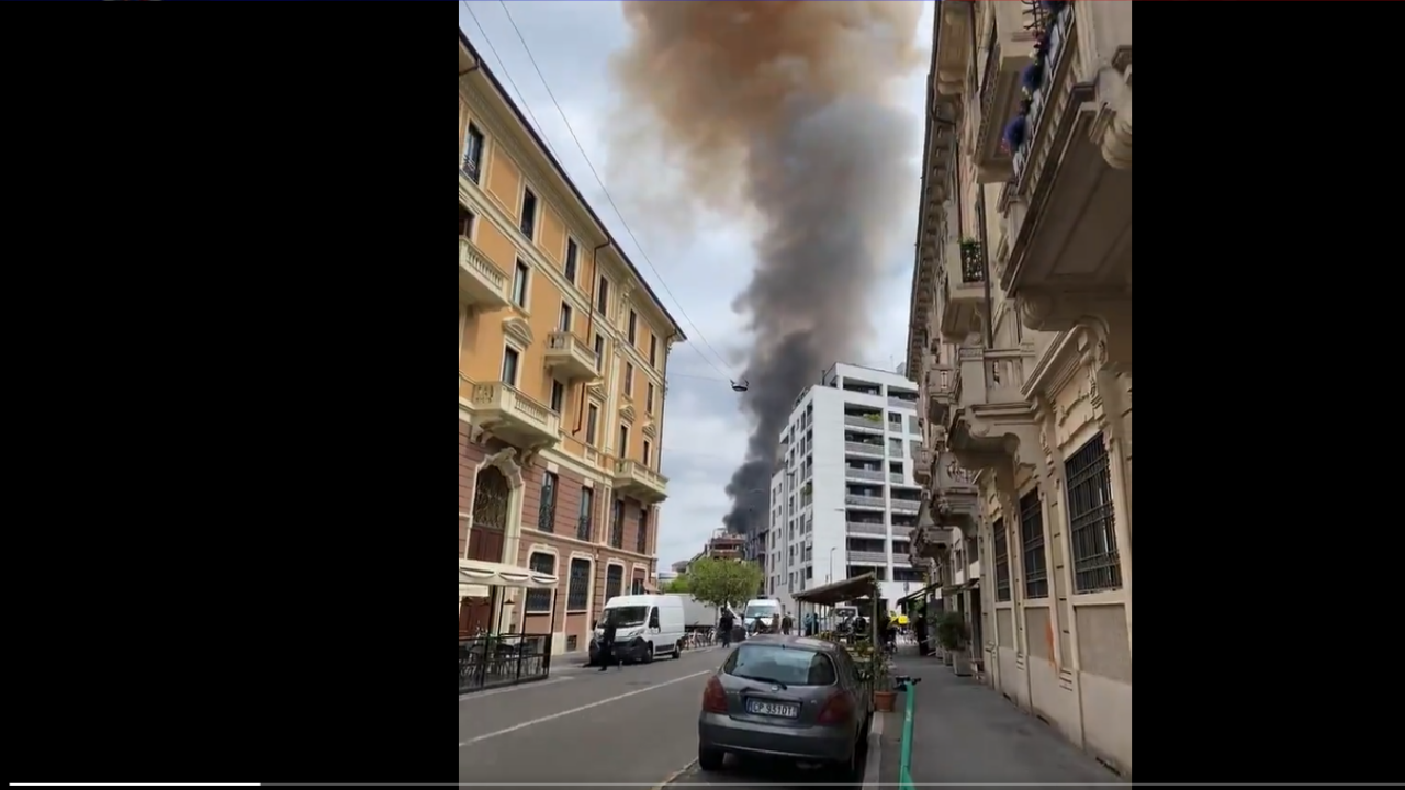 Milan explosion