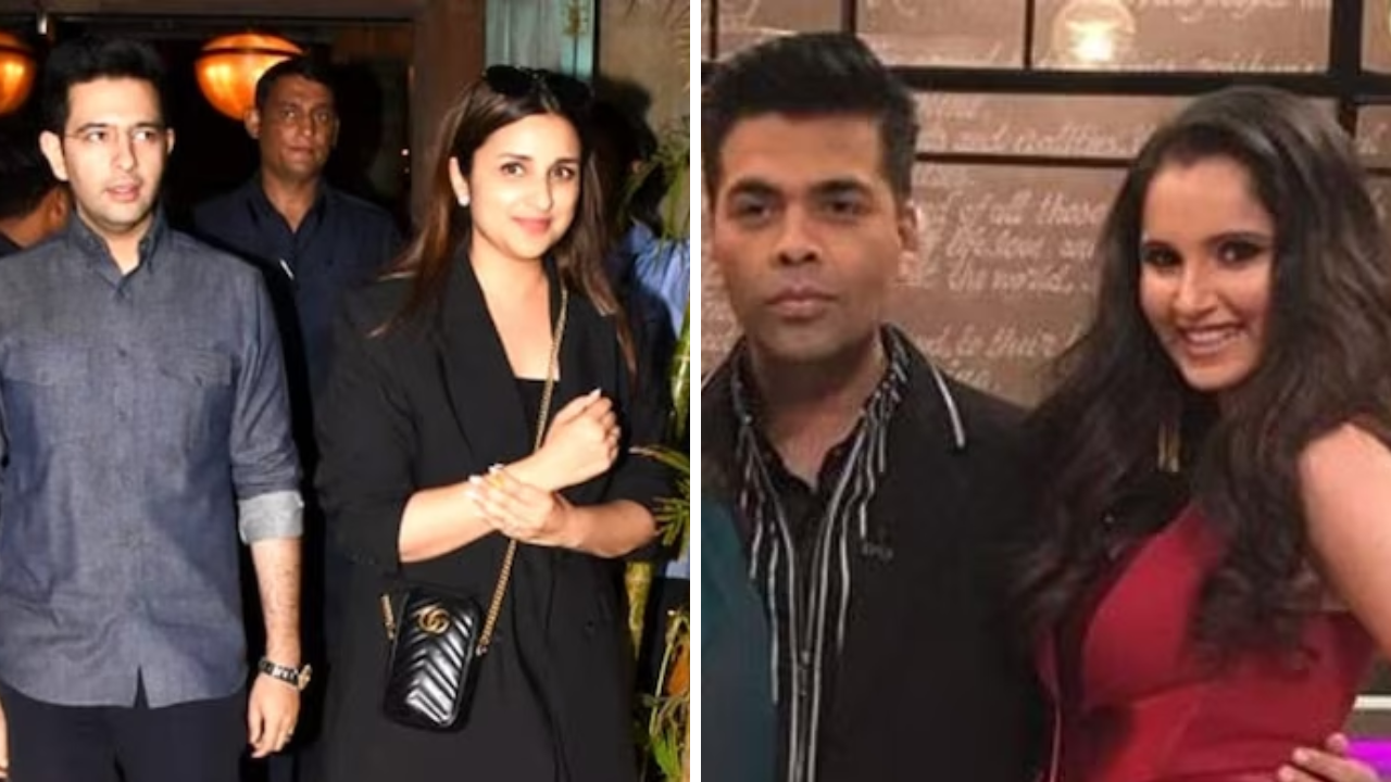 Parineeti Chopra, Raghav Chadha Engagement: Karan Johar, Sania Mirza On ...