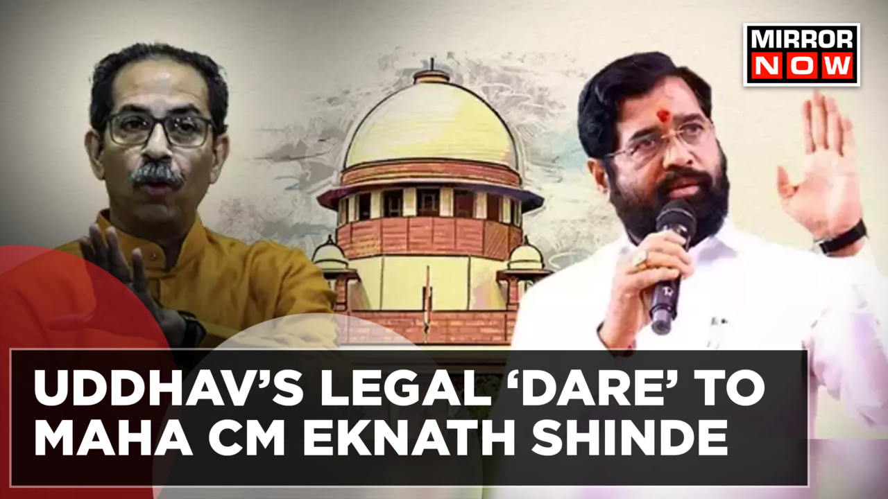 Uddhav Reignites Shiv Sena Vs Shiv Sena Debate; Thackeray's Legal Dare ...