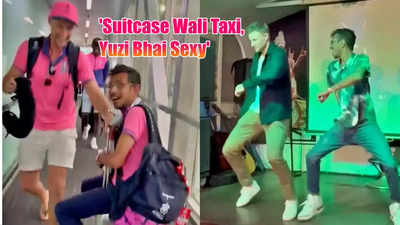 Suitcase Wali Taxi, Yuzi Bhai Sexy: Chahal, Root Rekindle Hilarious Banter  Weeks After Killer Dance Moves | WATCH | Cricket News, Times Now