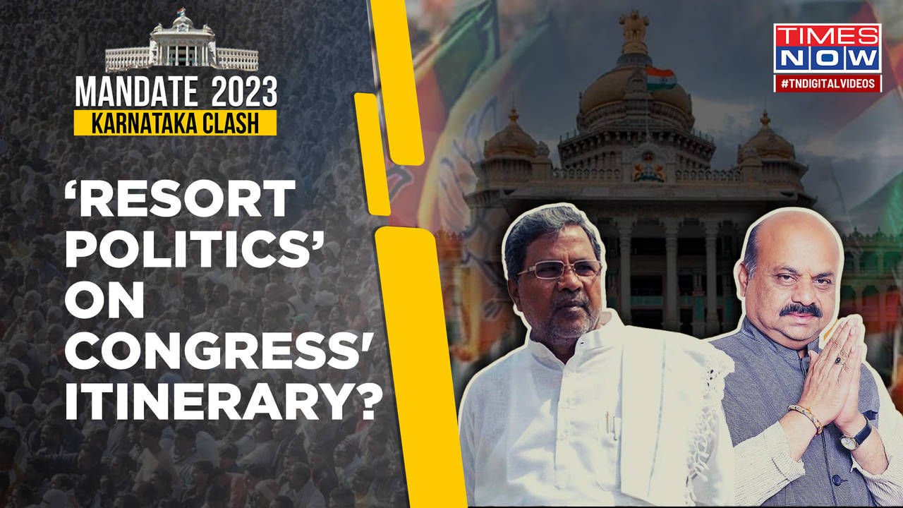 Karnataka Poll Results 2023: After Early Leads, 'Resort Politics' Congress' Backup Plan? | Times Now