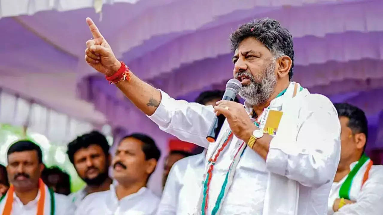 Karnataka Elections 2023: Meet 'Kanakapura Rock' DK Shivakumar - frontrunner in the race for CM post | How much movable, immovable assets he and his family own