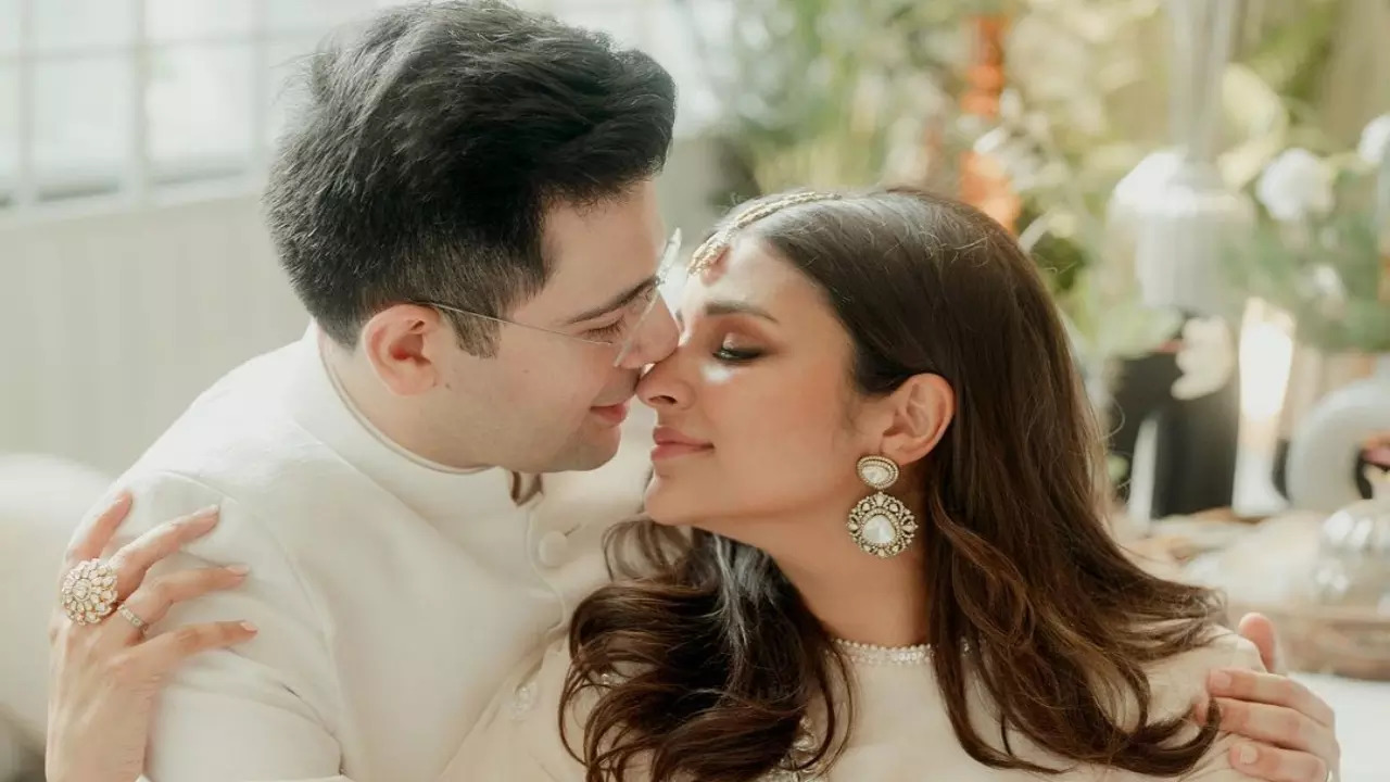 Parineeti Chopra and Raghav Chadha