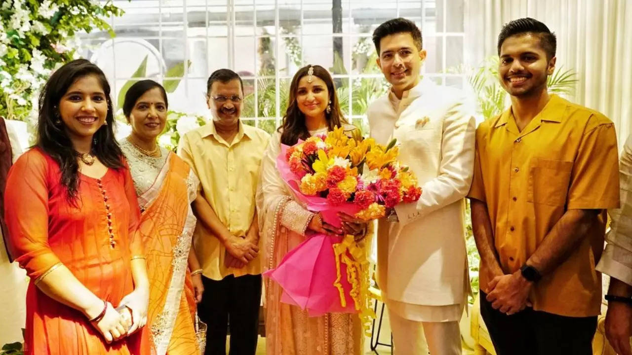 Delhi CM Arvind Kejriwal Congratulates Parineeti Chopra, Raghav Chadha On 'New Journey Of Life'