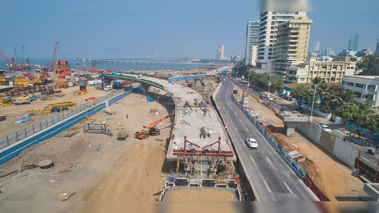 Mumbai Coastal Road Project. Photo: Ashwini Bhide