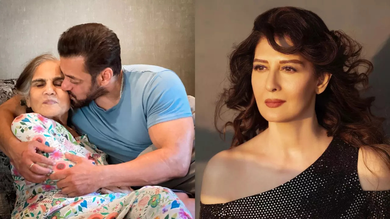 Salman Khan Plants Sweet Kiss On Mummy Salma Khan. Ex Sangeeta Bijlani Reacts