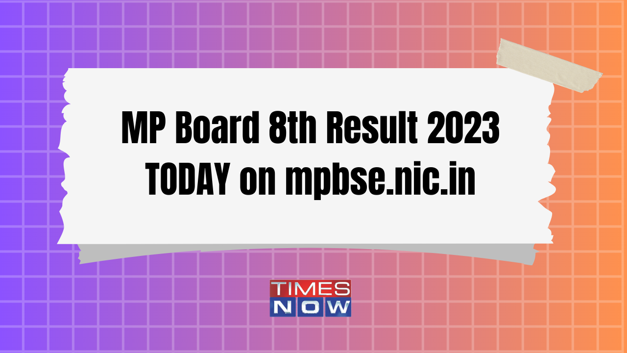 Mp board class 8th results marksheet live madhya pradesh 8th class