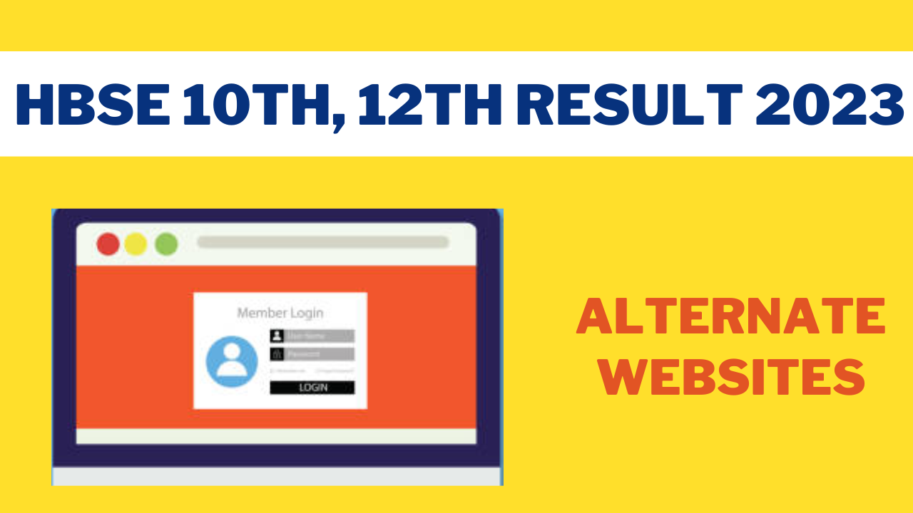 10th 12th Result 2023 Link and Other Alternative Websites