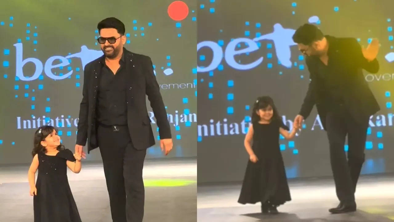 Kapil Sharma's Daughter Anayra Makes Ramp Debut With Dad. Watch Cutest Video On The Internet