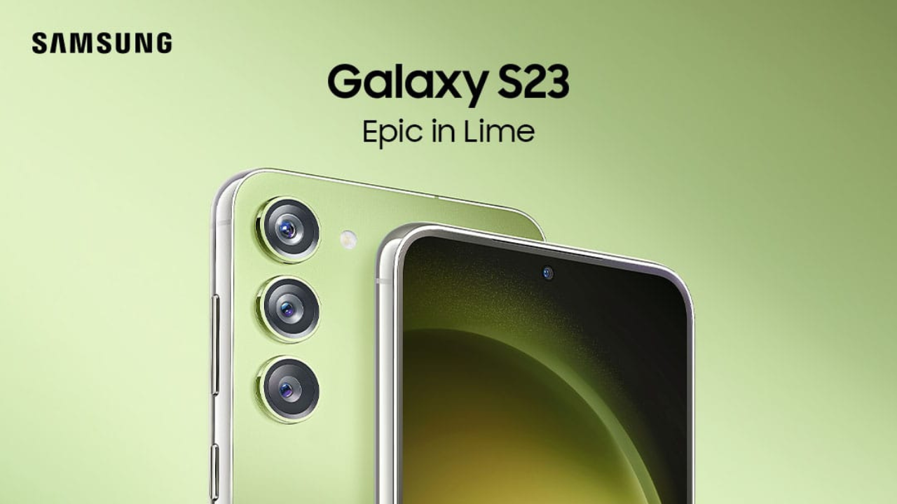 Samsung Galaxy S23 in a New, Refreshing Lime Colour Goes on Sale with Mega  offers – Samsung Newsroom India