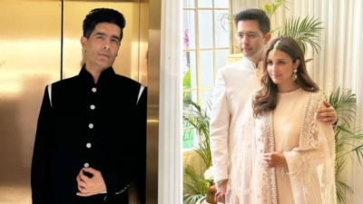 Manish Malhotra Shares UNSEEN PIC Of Parineeti Chopra, Raghav Chadha From \'Classic Elegance\' Engagement