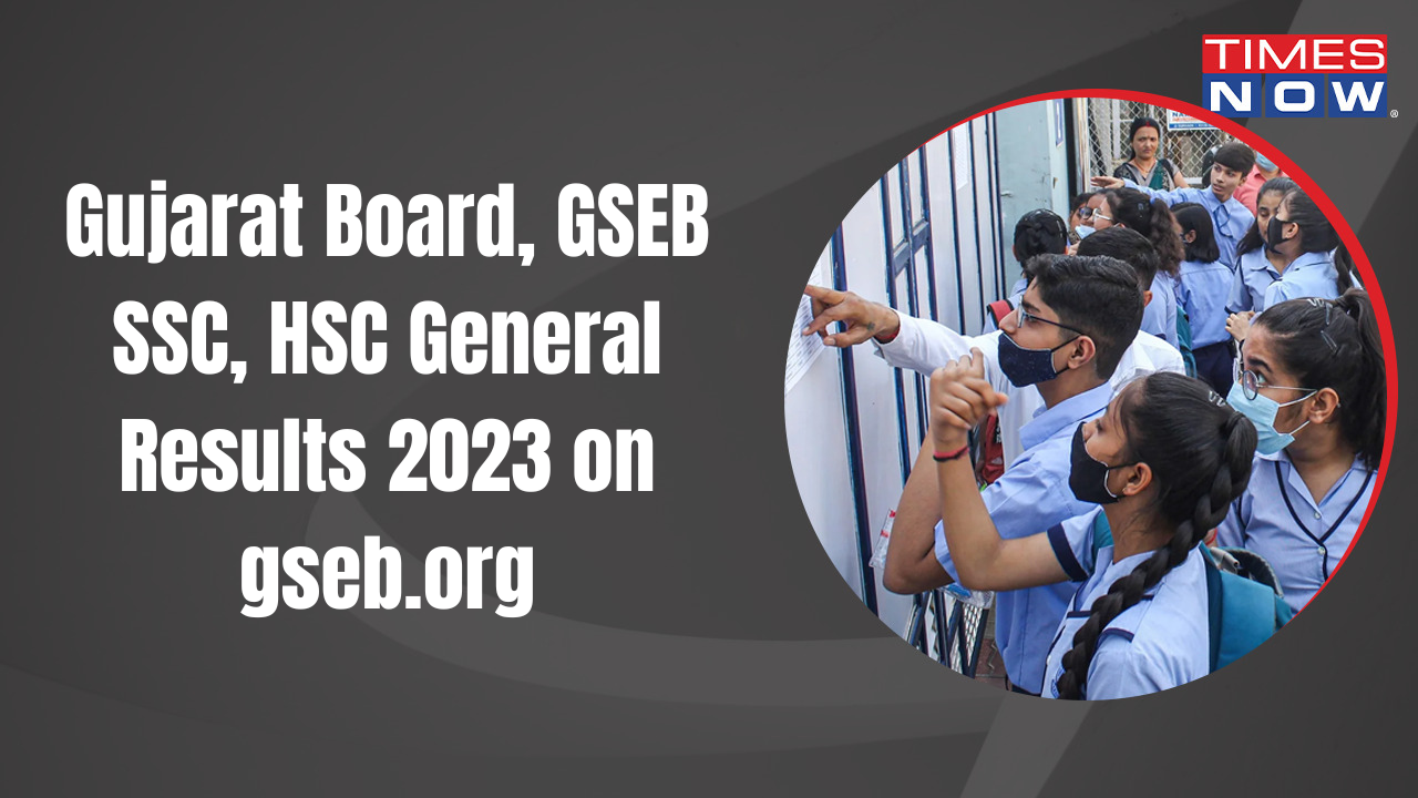 GSEB SSC, HSC General Result 2023