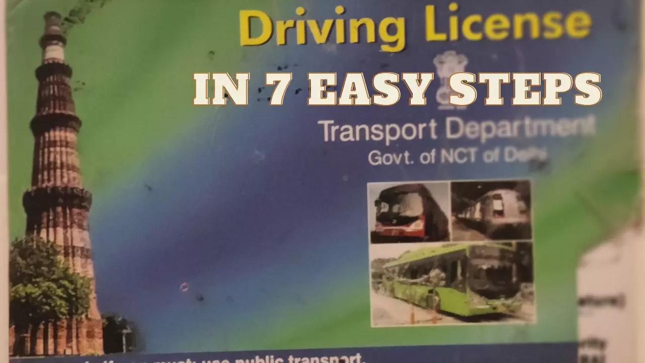 How To Apply For Driving License in India In 7 Steps