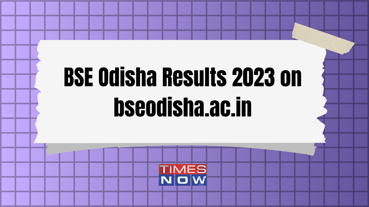 Odisha 10th Results 2023 on bseodisha.ac.in