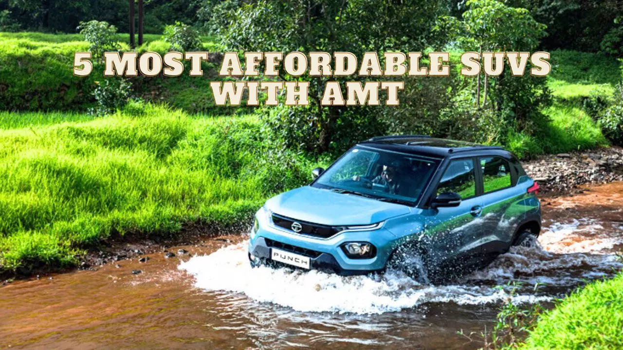 5 Most Affordable SUVs With AMT In India