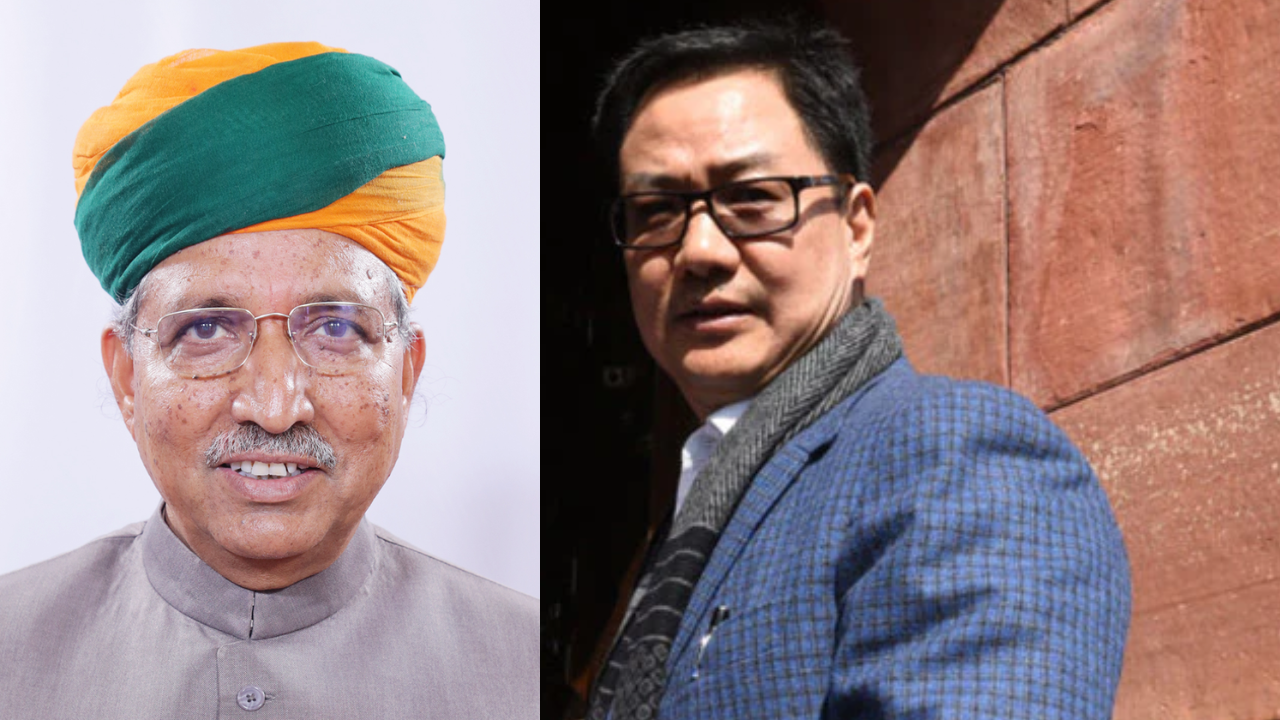 cabinet reshuffle, arjun ram meghwal replaces kiren rijiju as law minister