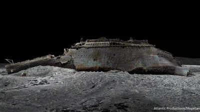 Titanic Shipwreck Laid Bare in 3D by First Ever Full-Sized Scan | Viral  News, Times Now