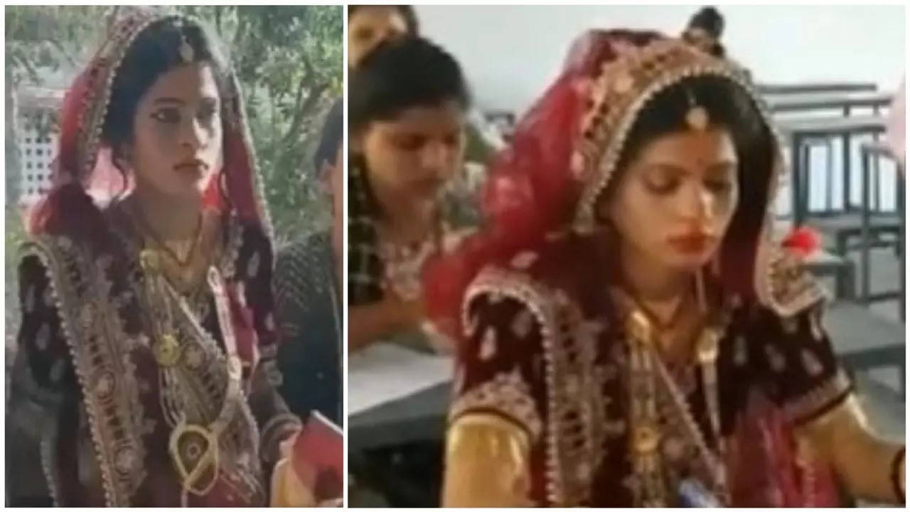 Bride Rushes To Take Exam Right After Her Wedding