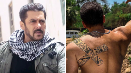 Salman Khans turbaned look from upcoming film Antim revealed Saif Ali Khan  spotted with new tattoo  Bollywood  Hindustan Times