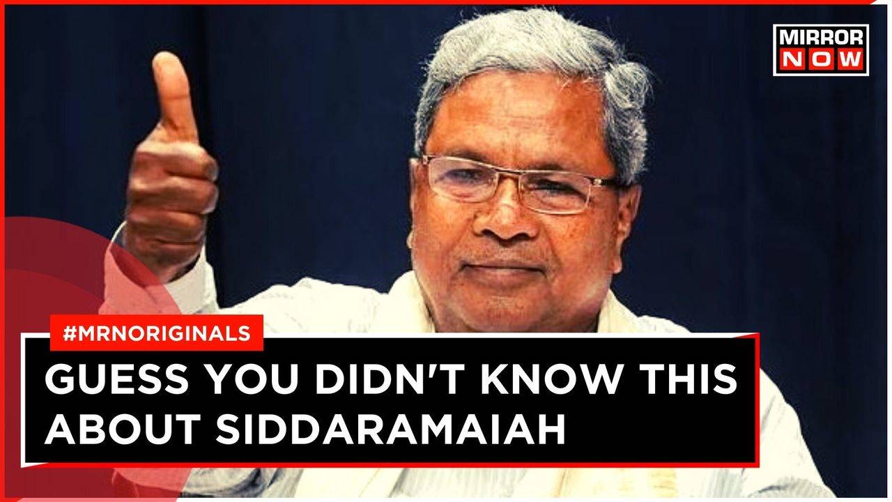 Some Facts About Siddaramaiah, Set To Be Karnataka CM Again | Times Now