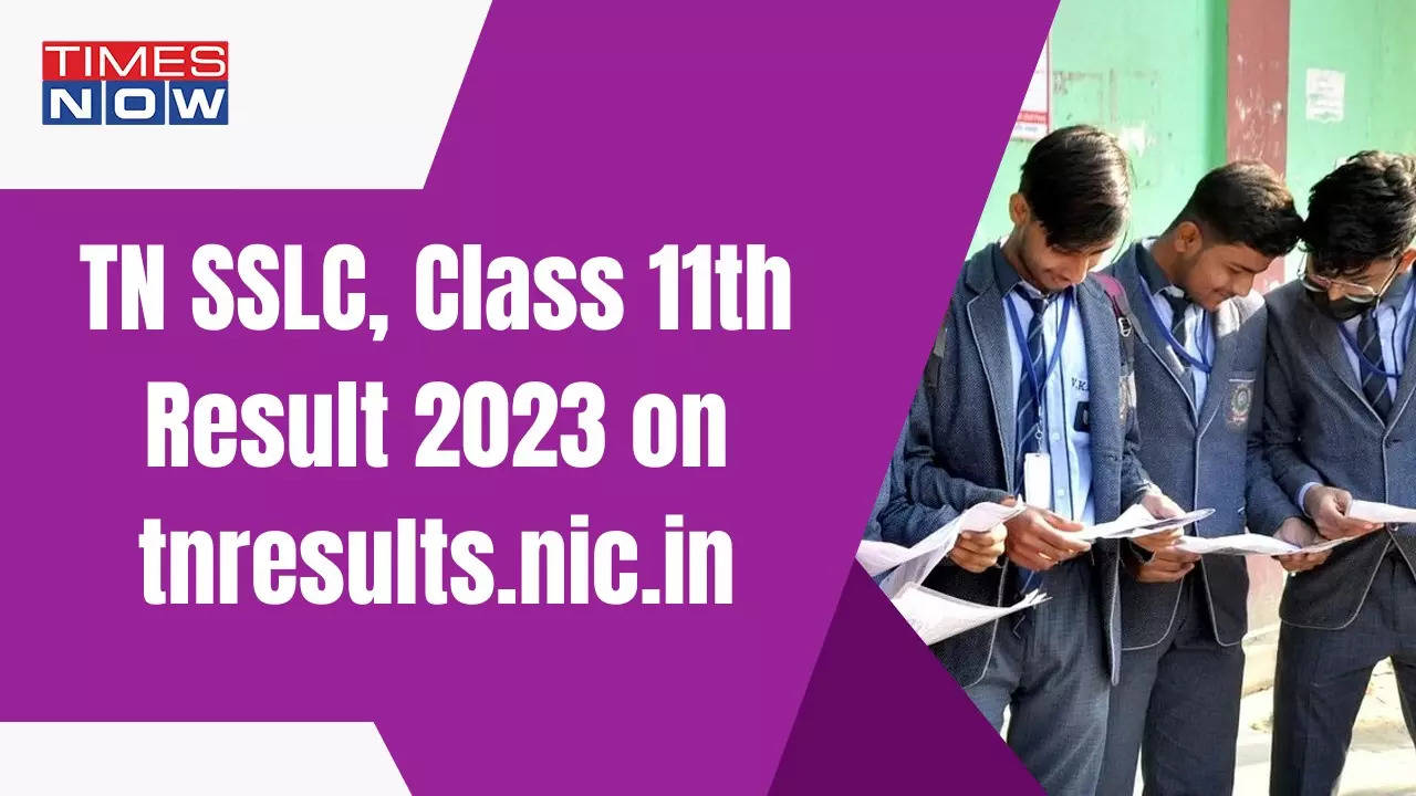 TN SSLC HSE1 Result 2023 Live Tamil Nadu HSE 1 11th Result DECLARED Link Active on tnresultsnicin