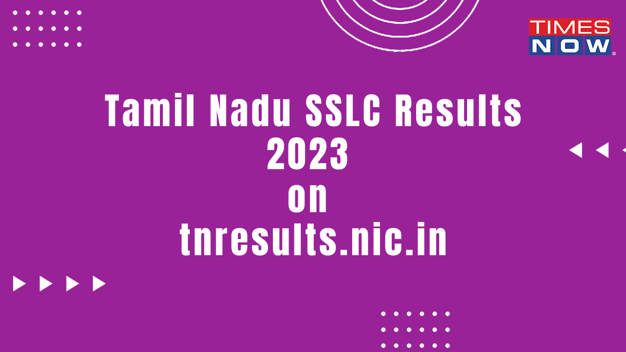 TN SSLC Result 2023