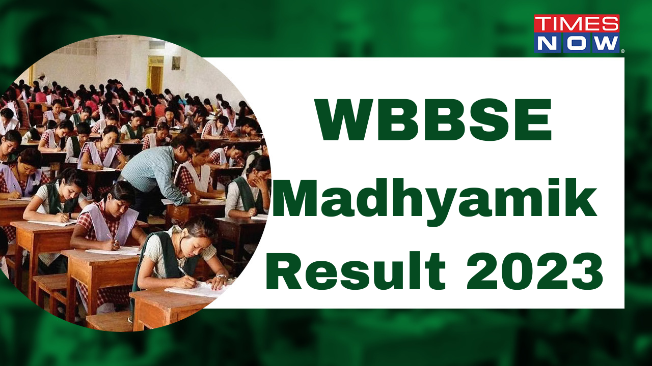 WBBSE WB Madhyamik 10th Result 2023 LIVE Class 10 Result OUT at wbresultsnicin wbbsewbgovin 8615 pass percentage