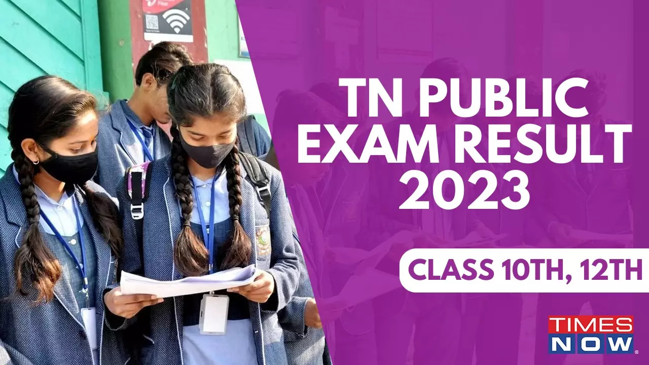 TN Public Exam Results 2023.