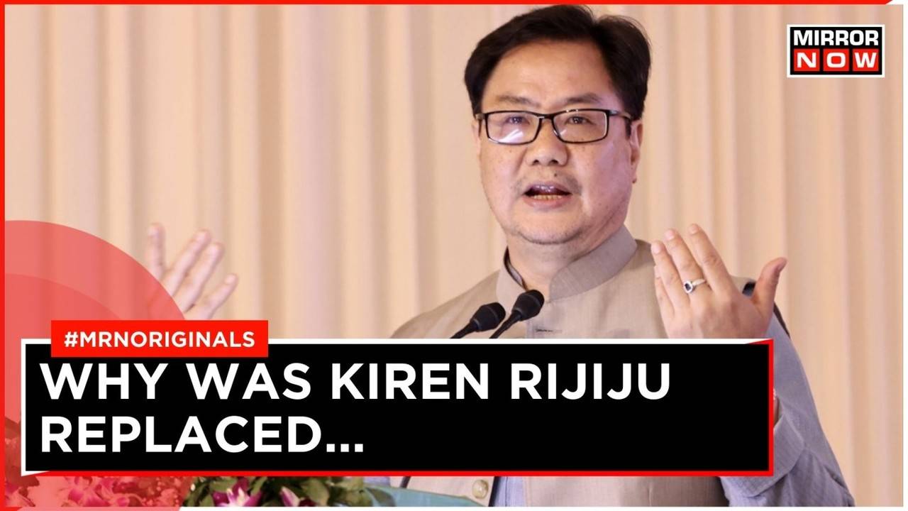 Why Was Kiren Rijiju Replaced As Law Minister Shifted To Earth