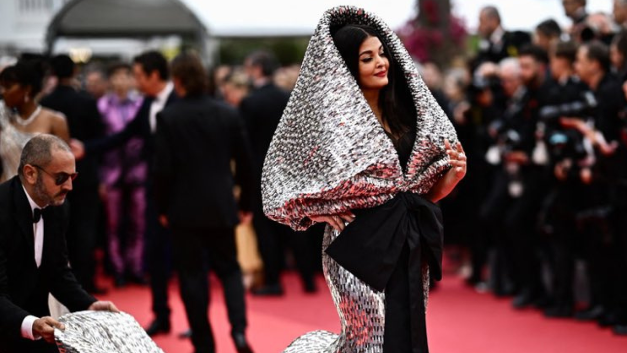 Aishwarya Rai wore the ultimate hooded gown to the Cannes Film Festival  2023